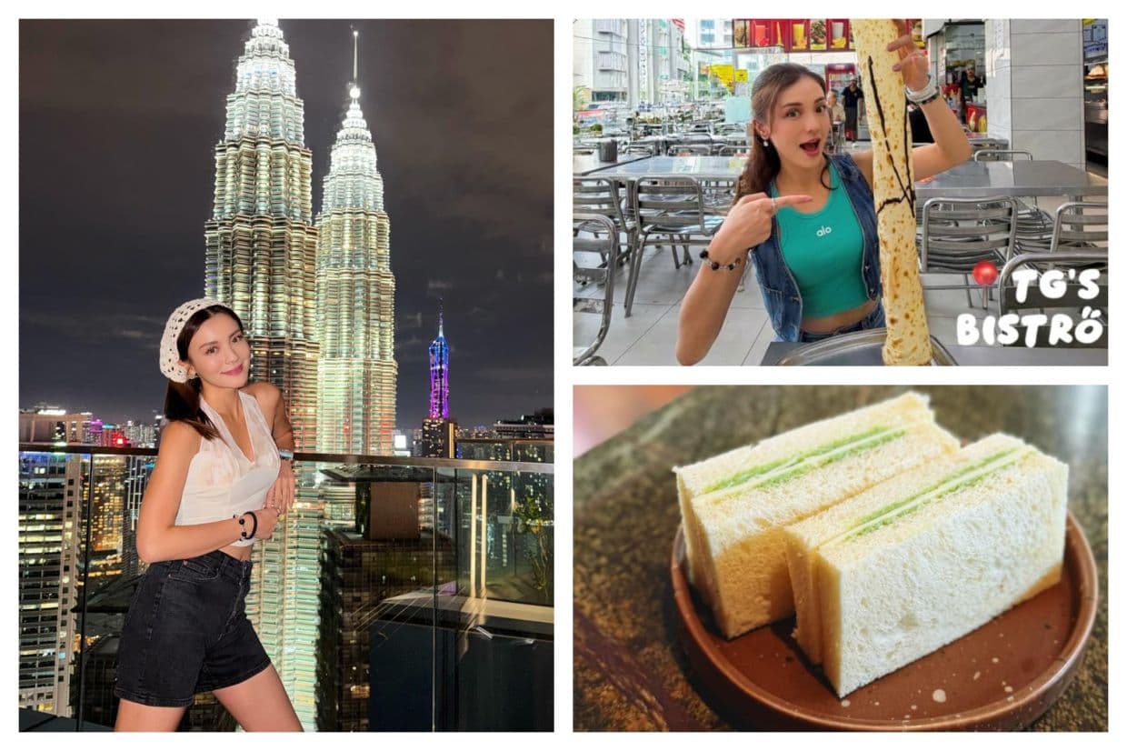 HK star Christy Lai enjoys roti tisu, kaya toast and more during Malaysian trip