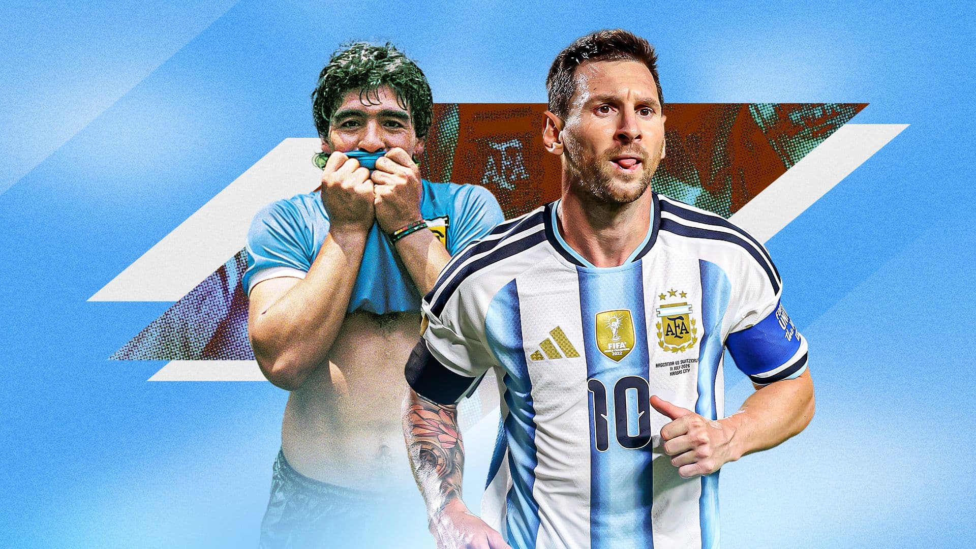 Leading Argentina to a World Cup win over England is the one thing Lionel Messi's magical career is missing as he aims to emulate Diego Maradona