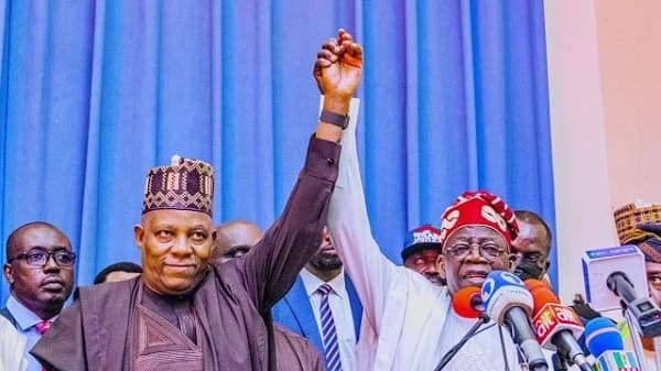 2027: Group hails Tinubu for retaining Shettima