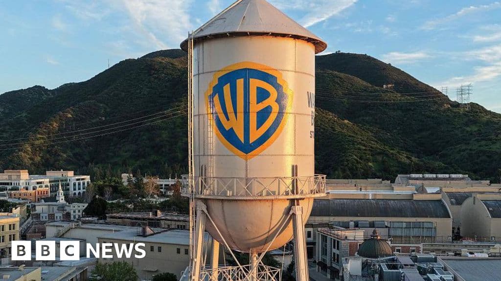 Paramount and Warner Bros sued to block $110bn mega merger - BBC