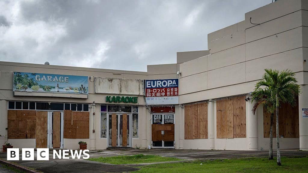 Evacuations in Guam as super typhoon Bavi approaches