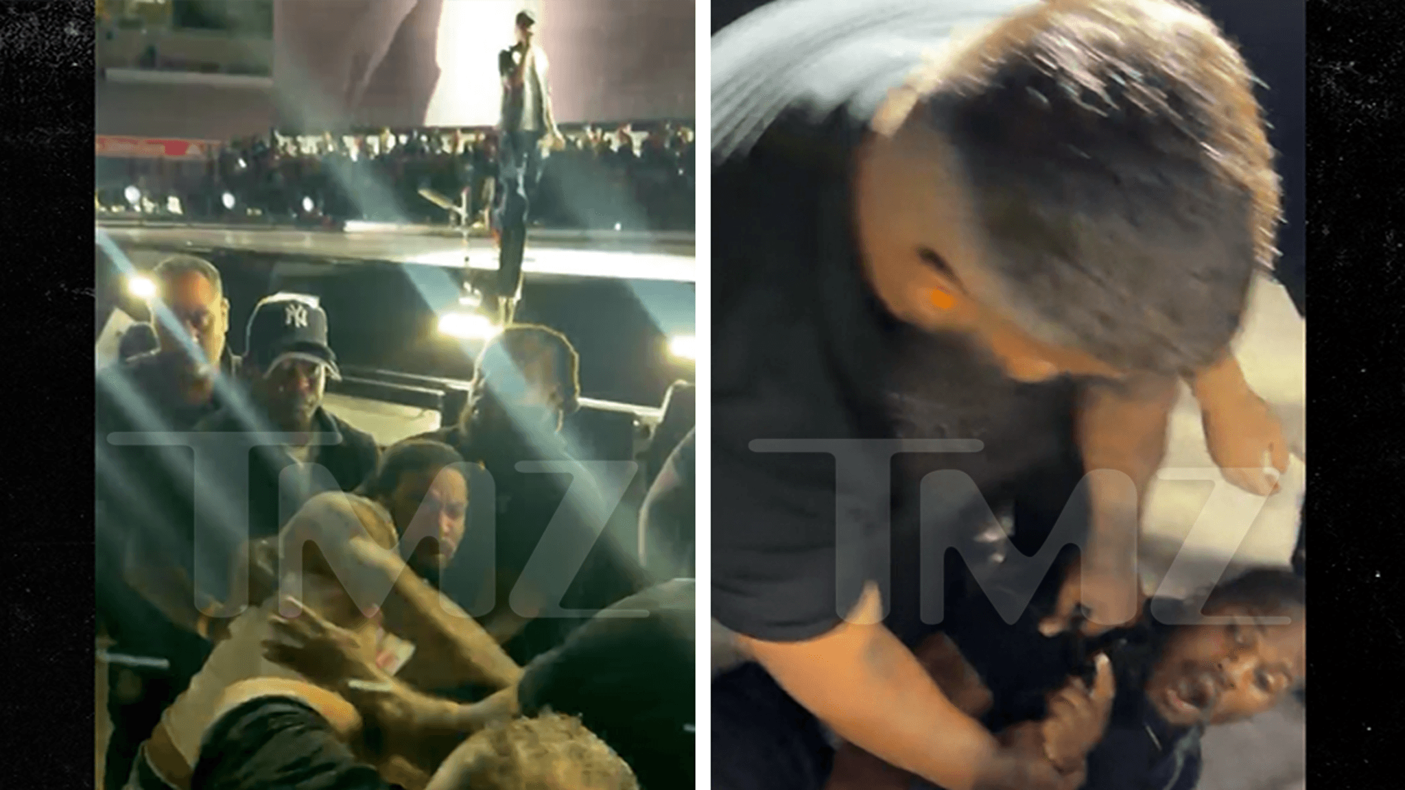 Jay-Z Fans Fight With Security During Saturday Concert at Yankee Stadium, Video Shows - TMZ