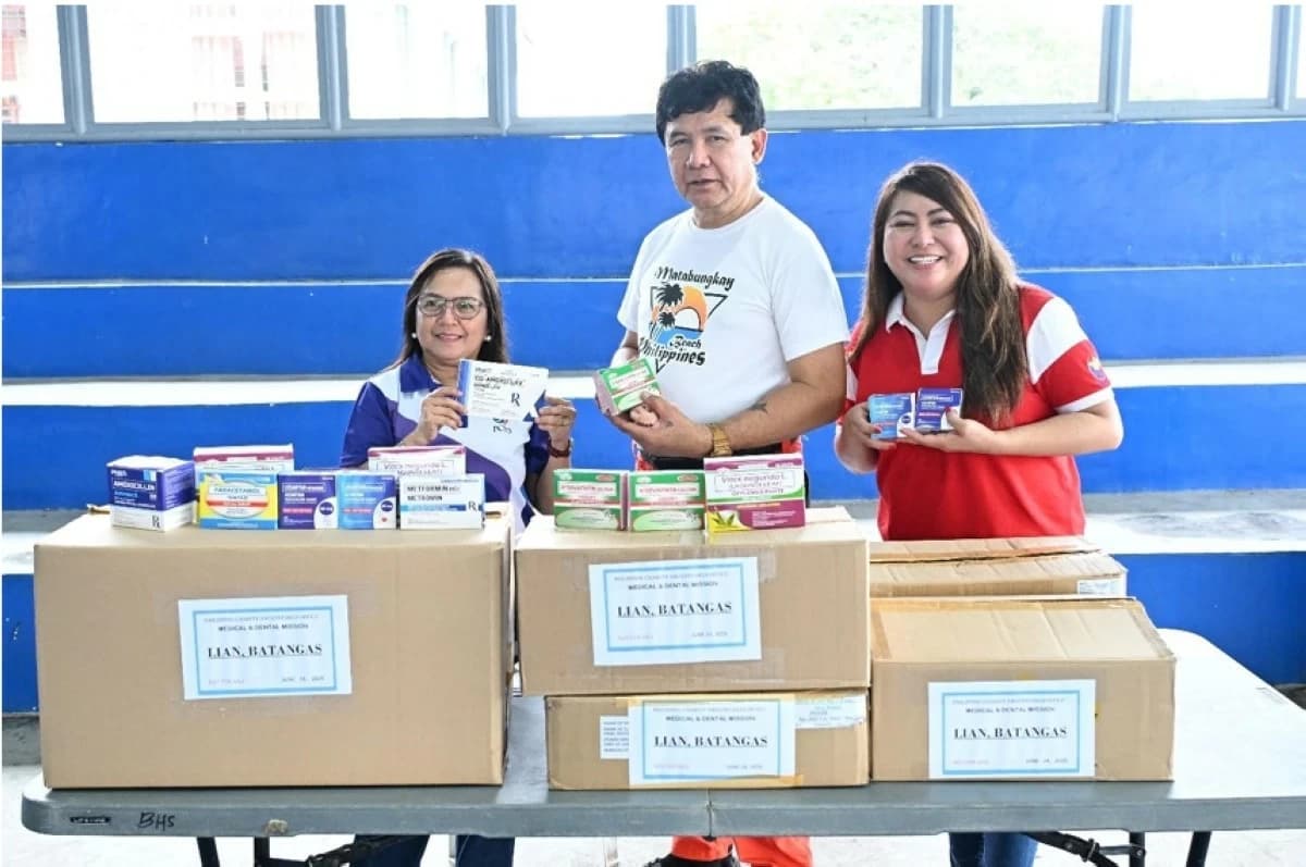 PCSO brings medical, dental services to Lian, Batangas