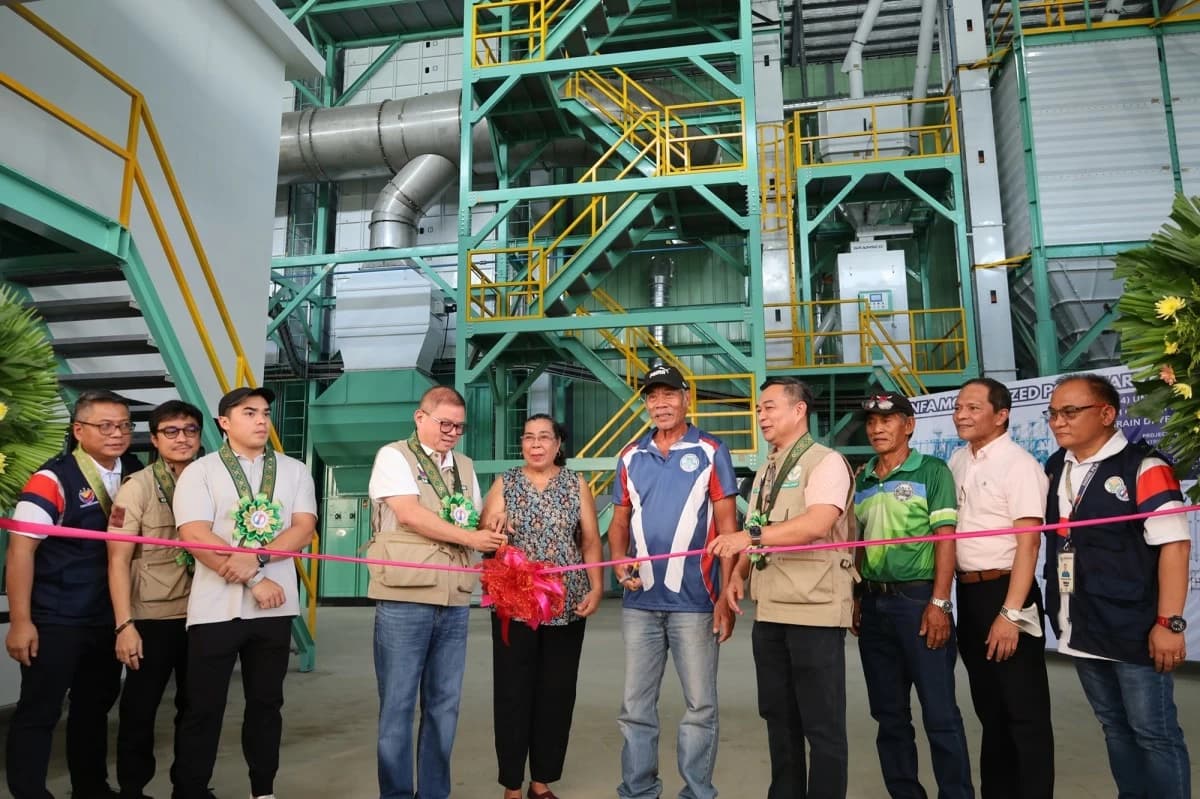 P347-M rice processing center opens in Iloilo‎