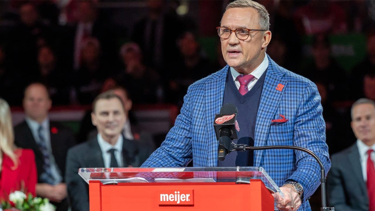Yzerman out as Red Wings general manager, executive vice president