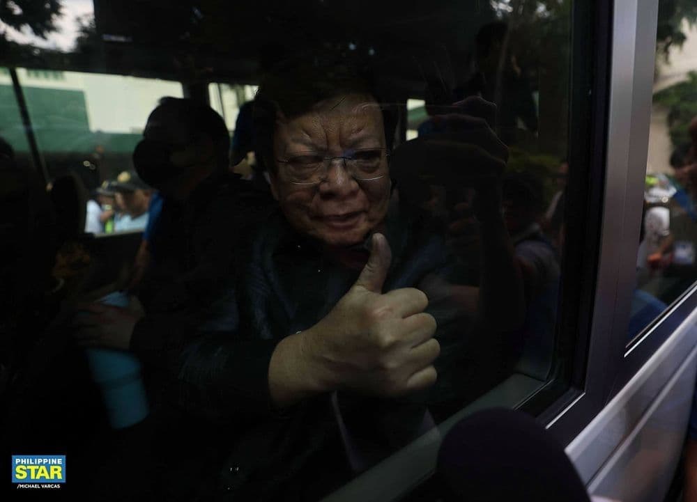 Marcoleta arrested in P75-million plunder case after warrant issued