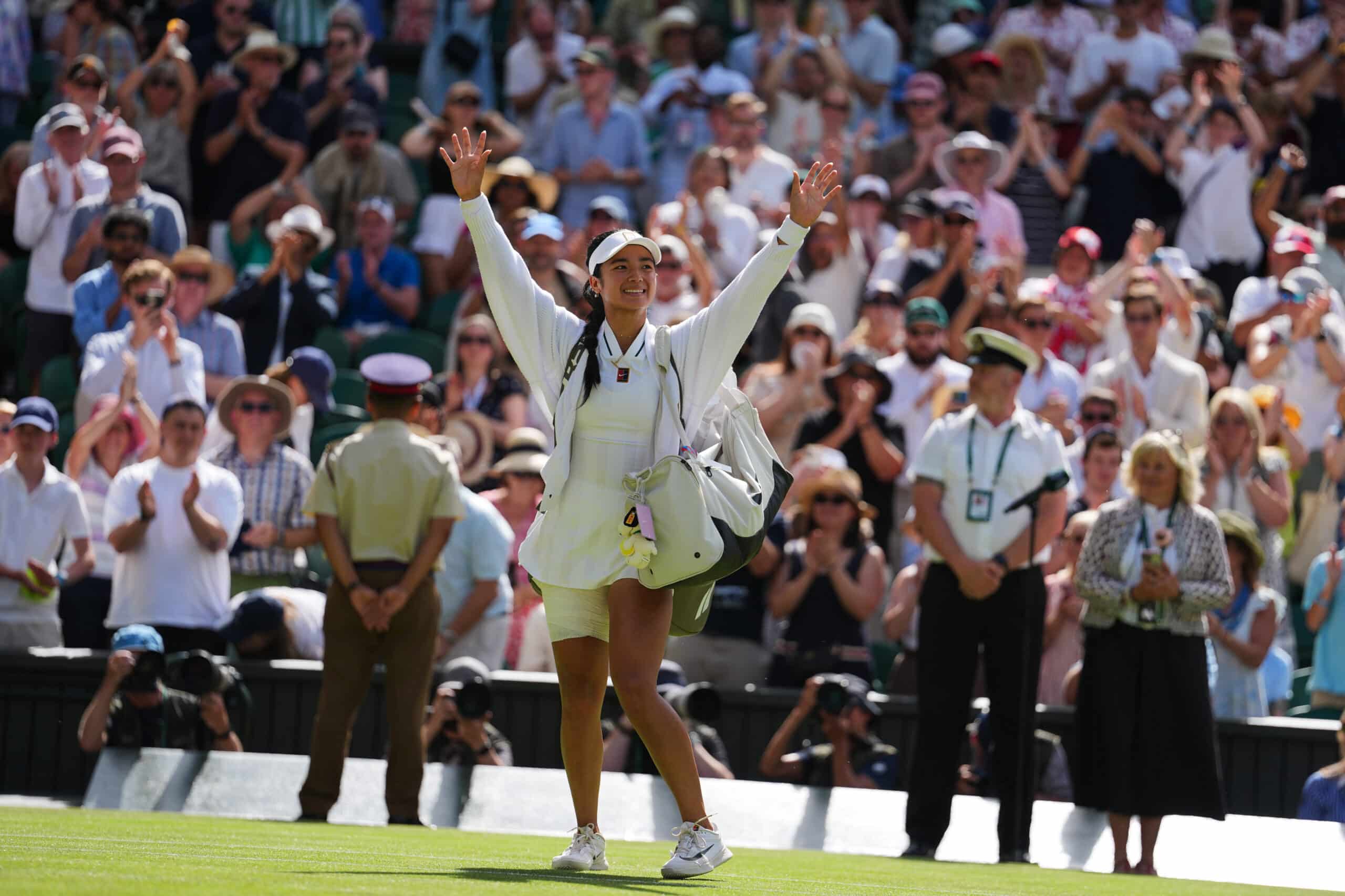 Alex Eala refuses to be weighed down by Wimbledon exit