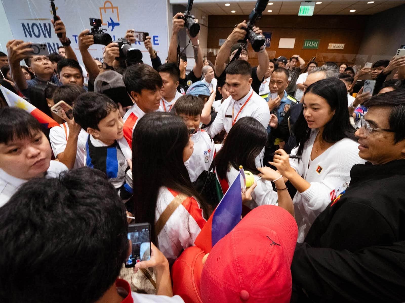 Alex Eala returns home to hero's welcome after Wimbledon run