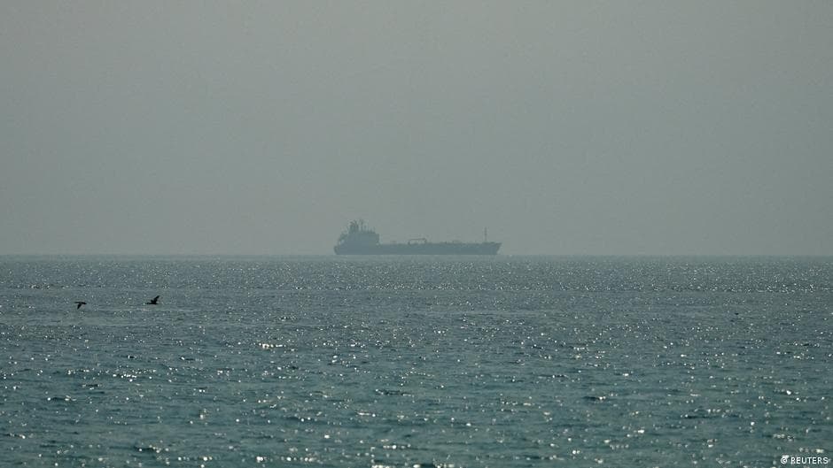 Oil tanker struck in Strait of Hormuz, UK says