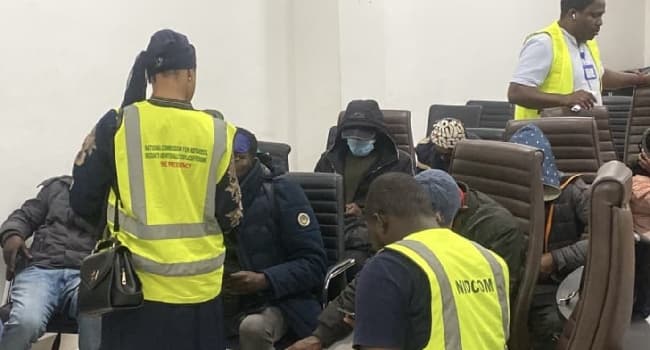 Sixth Batch Of Stranded Nigerians In South Africa Arrives In Lagos