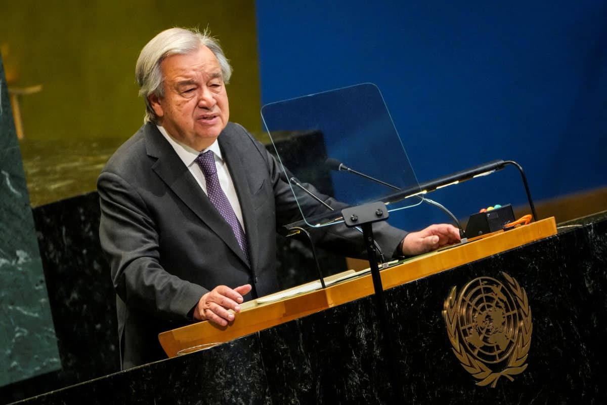 UN's Guterres warns AI outpacing oversight, urges global rules to protect children
