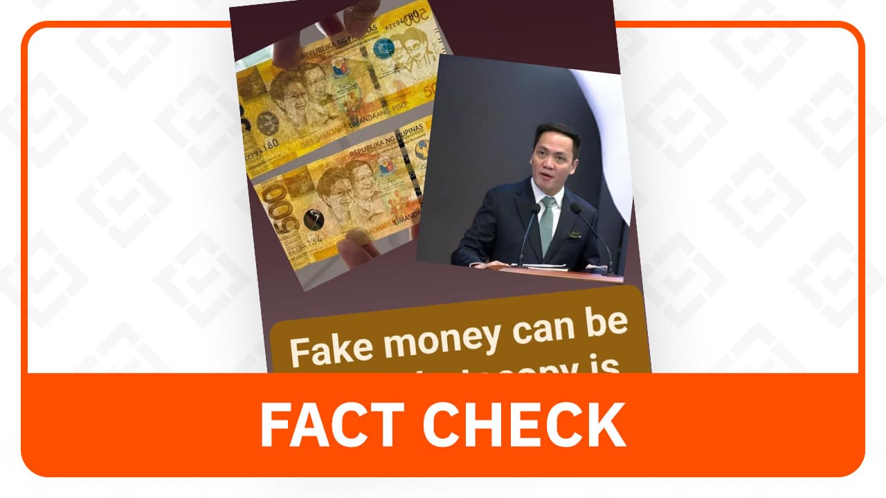FACT CHECK: Photocopied peso bills not legal tender, can’t be used for transactions